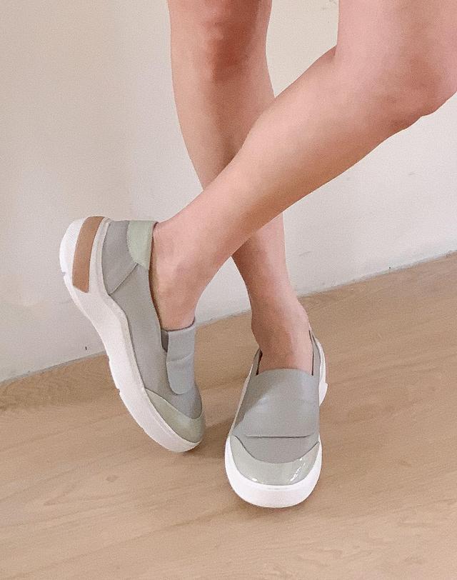 베티아노 [VETIANO 베티아노] 글레이즈 컴포트 슬립온 스니커즈 2color / Glaze Comfort Slip-on Sneakers 2color 착용컷