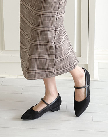 [O.R 오알] 오크 포인티드 메리제인 플랫 / Oak Pointed Mary Jane Flats