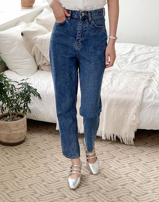 오알 [O.R 오알] 코델리아 쓰리 스트랩 플랫 3Color / Cordelia 3 Strap Flat 3Color 아이보리 착용컷