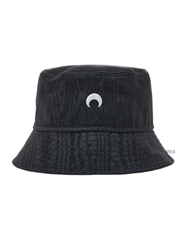 마린세르 [마린세르] 공용 로고 자수 버킷햇 UHG030 CWOV0030 BK99 착용컷