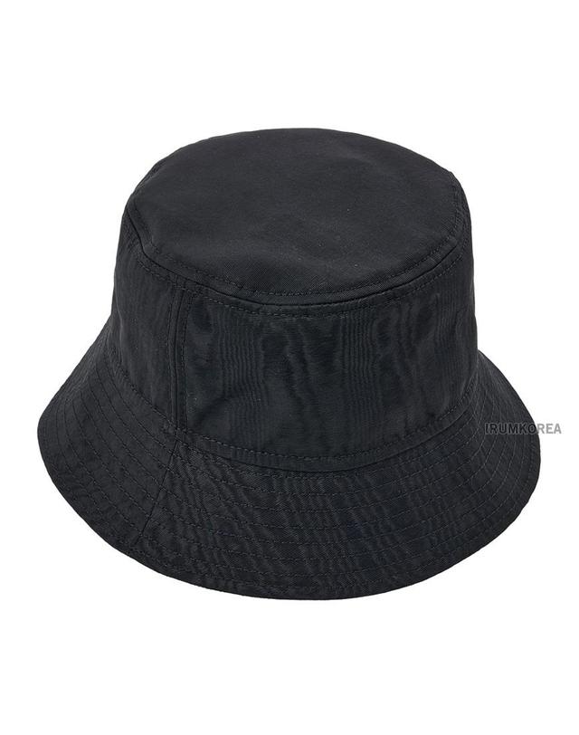 마린세르 [마린세르] 공용 로고 자수 버킷햇 UHG030 CWOV0030 BK99 착용컷