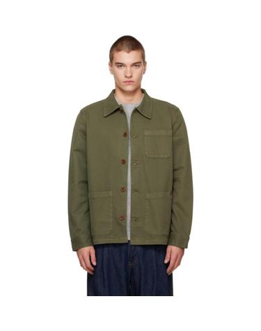 누디진 [해외직구] Nudie Jeans 카키 바니 워커 재킷 Barney Worker Jacket TP877770154