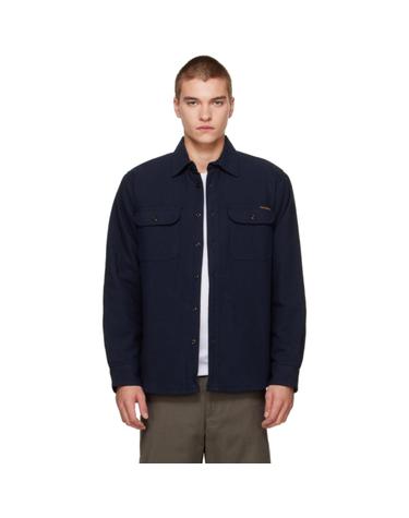 [해외직구] Nudie Jeans 네이비 글렌 패딩 셔츠 Glenn Padded Shirt Flannel TP877770150