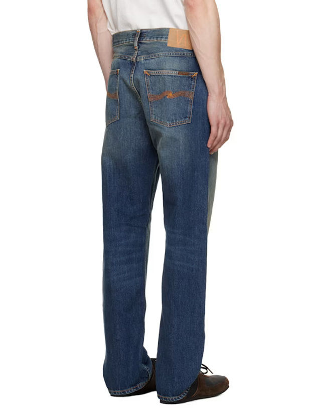 누디진 [해외직구] Nudie Jeans 블루 래드 루퍼스 데님 진 115126 TP874005876 착용컷