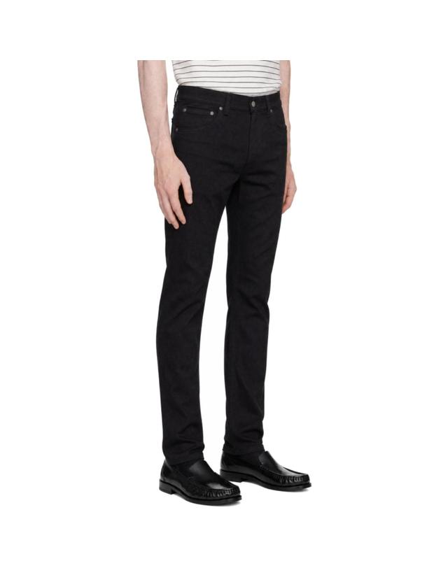 누디진 [해외직구] 26 FW Nudie Jeans 블랙 린 딘 데님 진 262078M186032 착용컷