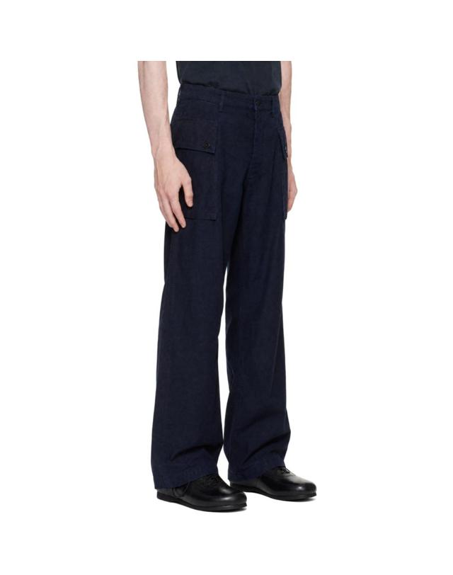 누디진 [해외직구] Nudie Jeans 네이비 라우드 래리 슬랙스 Loud Larry Pants Back TP878342612 착용컷