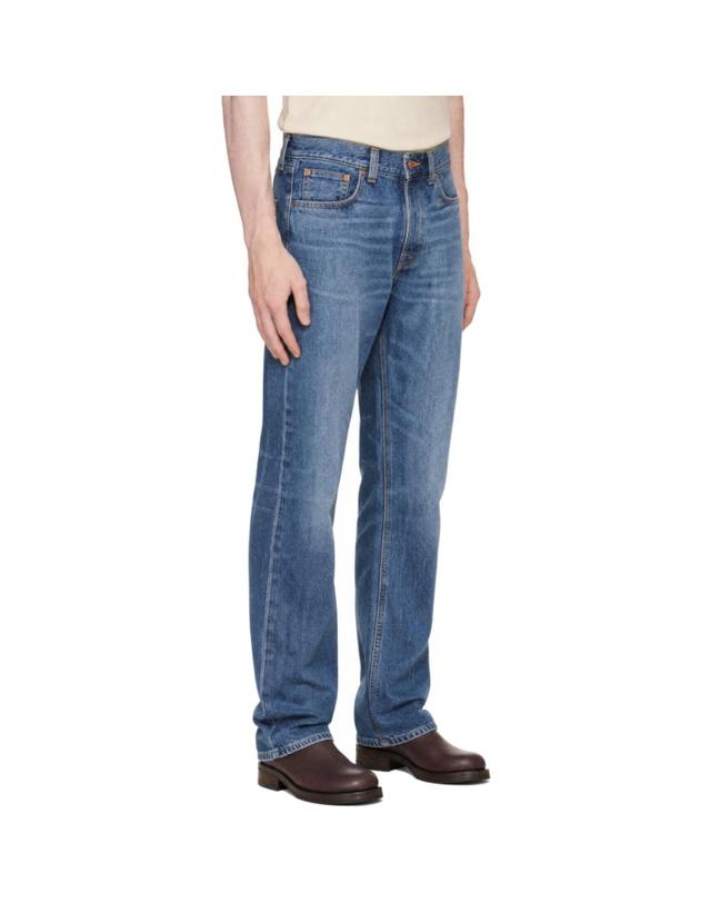 누디진 [해외직구] 26 FW Nudie Jeans 블루 래드 루퍼스 데님 진 262078M186023 착용컷