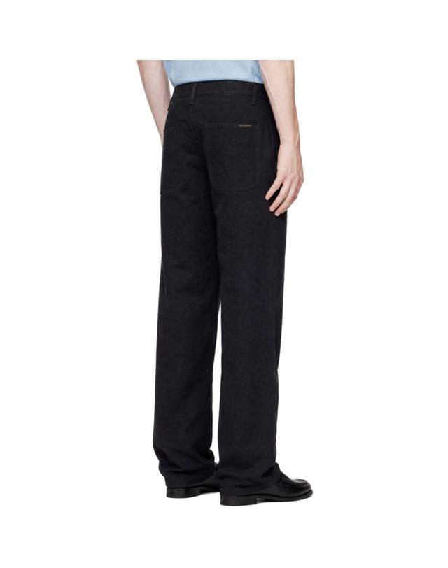 누디진 [해외직구] 26 FW Nudie Jeans 블랙 터프 토니 덕 캔버스 슬랙스 262078M191000 착용컷