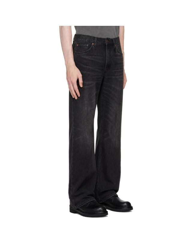 누디진 [해외직구] Nudie Jeans 블랙 플레어 글렌 데님 진 Flare Glenn TP878355599 착용컷