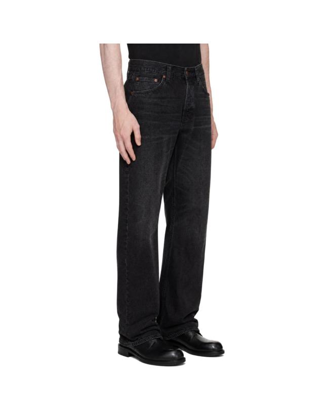 누디진 [해외직구] Nudie Jeans 블랙 라우드 래리 데님 진 Loud Larry Black TP878367149 착용컷