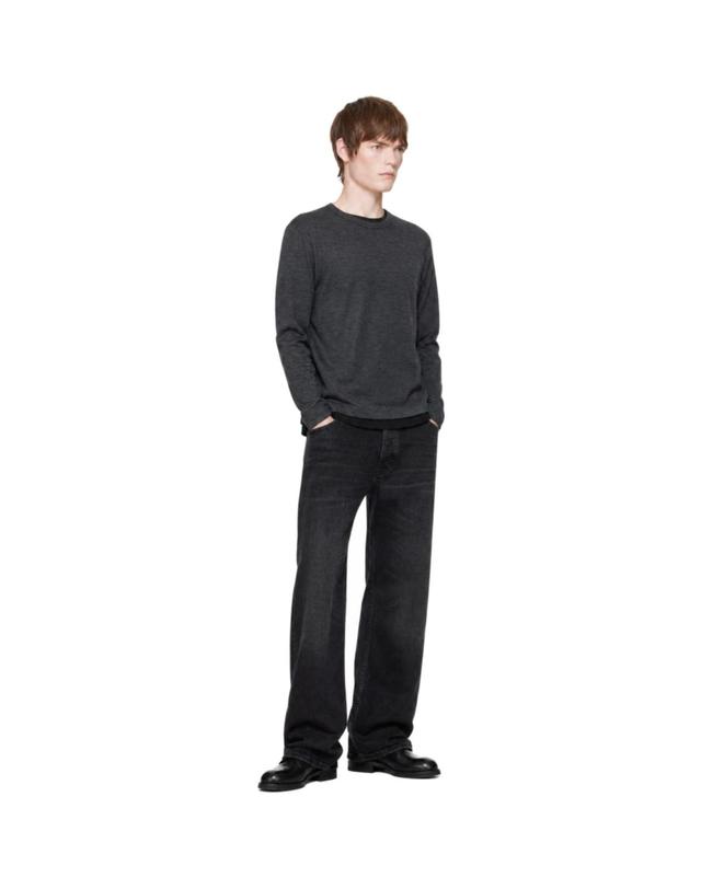 누디진 [해외직구] Nudie Jeans 블랙 라우드 래리 데님 진 Loud Larry Black TP878367149 착용컷