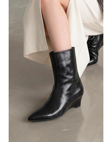 스틸레토 미니멀 웨지힐 부츠 LC750_5cm