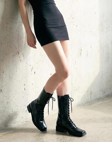 어반 레더 레이스업 워커 LC100 3cm