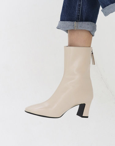 레더 앵클부츠 LC352 6cm