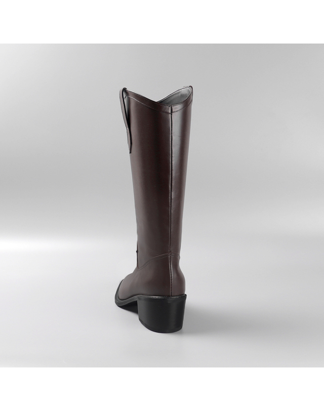 루시크루 Western Long Boots LC283_5cm 초콜릿 착용컷