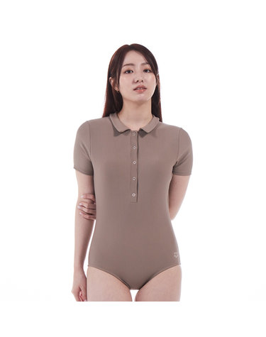 [아레나수영복] 키이라 레저 원피스 A4SL1SO73BEG