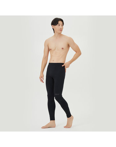 [아레나수영복] 에브리데이 레저 남성 9부 레깅스 A4BM1PZ01BLK