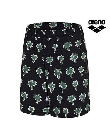 [아레나수영복] 아일랜드 레저 4부 팬츠 A4BM1PP09BLK