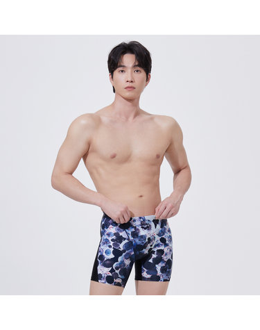 [아레나수영복] 다크스토니 3부 A4BM1MF03BLK