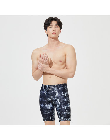 [아레나수영복] 플로잉 4부 A4BM1MF10BLK