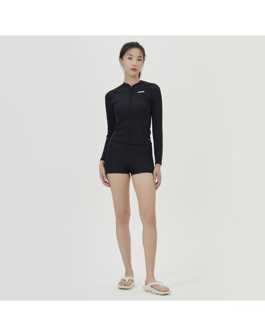[아레나수영복] 웨이브 레저 네오프렌 2부 팬츠 A4BL1QW91BLK