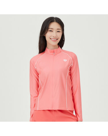 [아레나수영복] 엑티브 릴렉스핏 집업 래쉬가드 A4BL1QR48COR