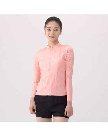 [아레나수영복] 소다 레저 집업 래쉬가드 세트 A4BL1PS10COR