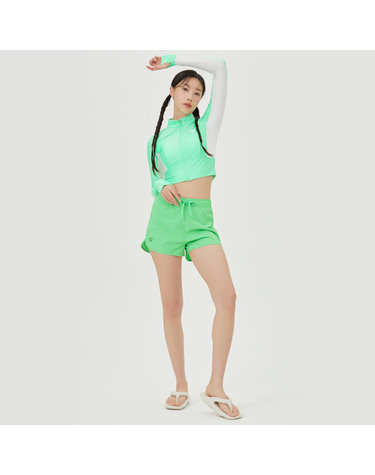 [아레나수영복] 엑티브 2부 레저 팬츠 A4BL1QW41GRN