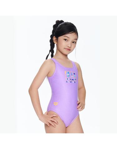 [아레나수영복] 토이랜드 아동 원피스 U백A5SG1GO01VIO