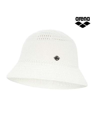 [아레나수영복] 니트햇 비치 모자 A5AC1SH08WHT