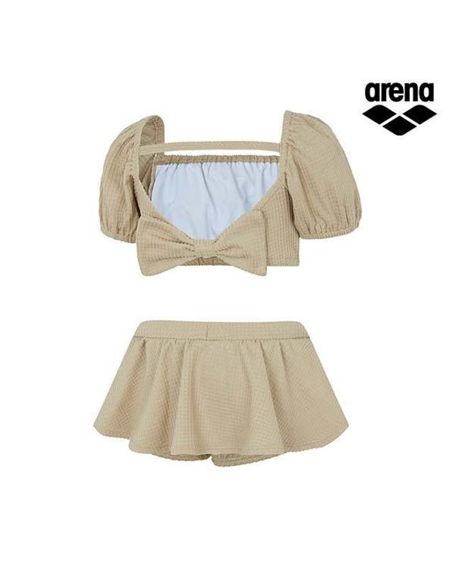 아레나 [아레나수영복] 아일린 아동 비키니 세트A5BG1GM33BEG 착용컷