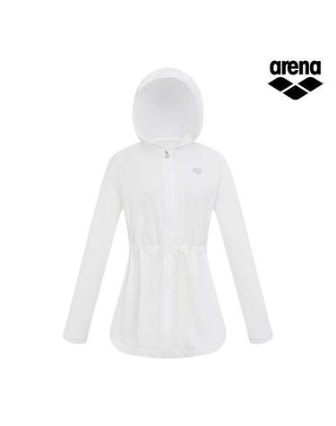 코어 집업 롱커버업 A6BL1QR42WHT