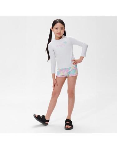 퍼즐 래쉬가드 세트 A6BG1GS03WHT