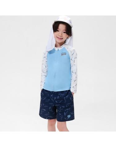 돌핀 레귤러핏 집업 래쉬가드 A6BB1BC01ABL