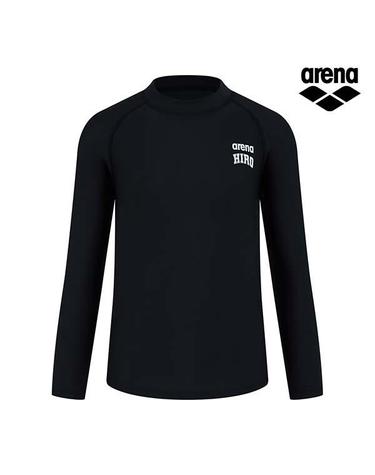 ARENAxHIRO 아동 레저 래쉬가드 A4FB1BC91BLK
