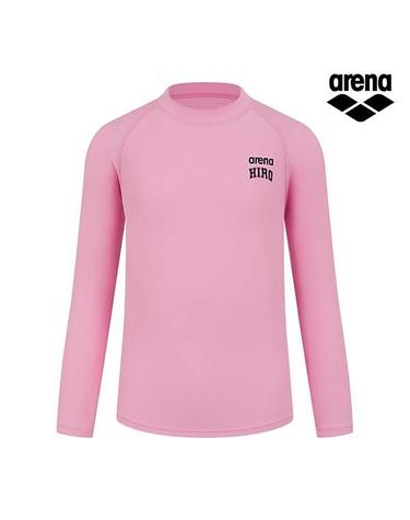 ARENAxHIRO 아동 레저 래쉬가드 A4FB1BC91PNK