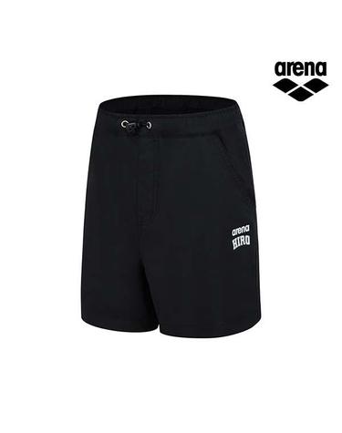 [아레나수영복] ARENA x HIRO 아동 로고 쇼츠 A4FB1BW91BLK