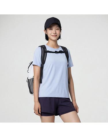 아이스핏 여성 숏슬리브 래쉬가드 A6BL1QR18LPL
