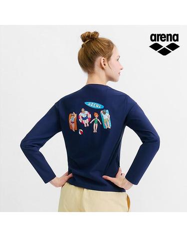 ARENA x 전황일 여성 래쉬가드 A6BL1QR91NVY