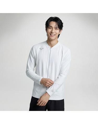 아이스핏 남성 집업 래쉬가드 A6BM1RR19WHT