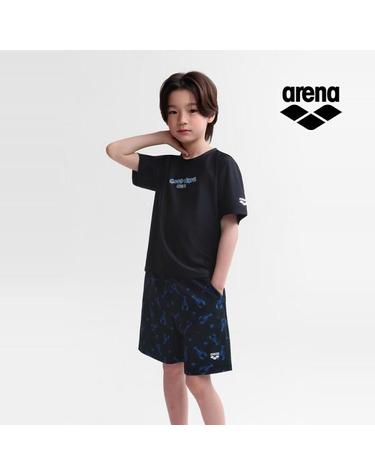 그래픽데이 남아동 숏슬리브 래쉬가드 A6BB1BC24BLK