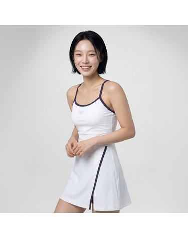 컴포트 여성 원피스 A6BL1SO17WHT