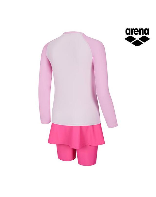 아레나 ARENA x 전황일 여아동 3PCS 래쉬가드 세트 A6BG1GS91LPK 착용컷