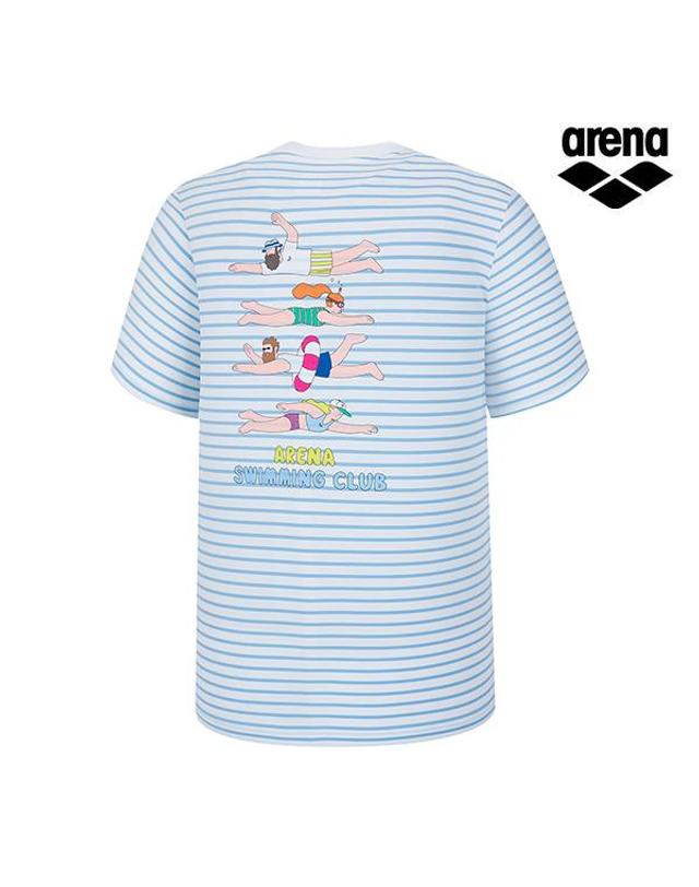 아레나 ARENA x 전황일 남아동 래쉬가드 세트 A6BB1BS92LBL 착용컷