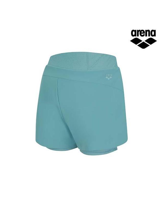 아레나 컴포트 여성 투인원 2부 쇼츠 A6BL1QW18DGN 착용컷