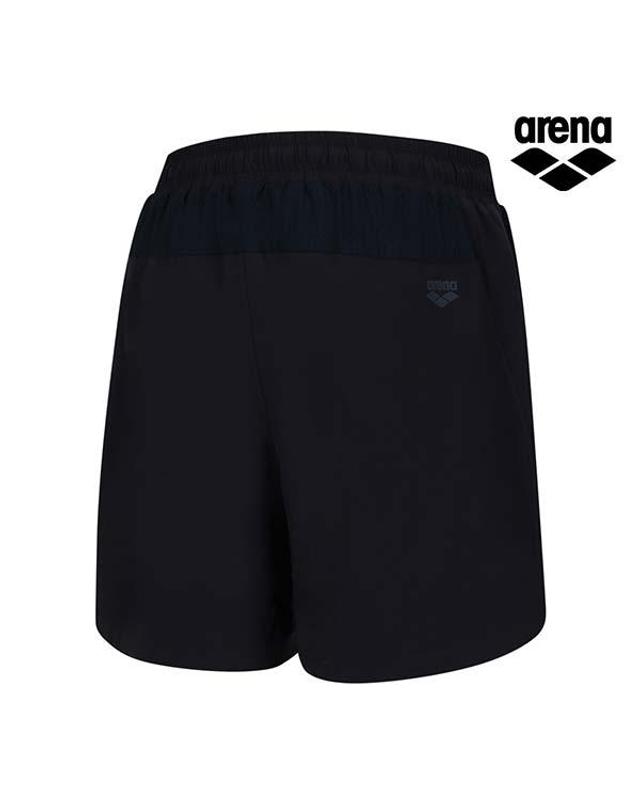 아레나 컴포트 남성 투인원 4부 쇼츠 A6BM1WP18BLK 착용컷