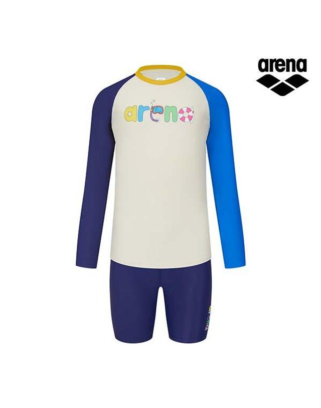 아레나 ARENA x 전황일 남아동 3PCS 래쉬가드 세트 A6BB1BS91LYL 착용컷