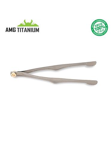 AMG티타늄 집게(20CM) 티타늄집게 커틀러리 캠핑용품 백패킹 등산용품 AMG TITANIUM