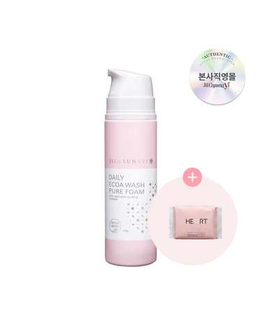 [스테디셀러상품 15%즉시할인] 질경이 여성청결제 퓨어폼 150g+(증정)마음 생리대 중형4P