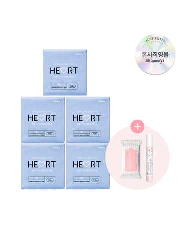 [질경이] 마음 생리대 팬티라이너(20p) x5개+(증정)페미닌 미스트+페미닌 티슈